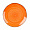 Тарелка Fusion "Orange Sky", 25,5 см